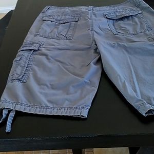 Union Bay size 36 waist Gray/Blue Men's Cargo Shorts. Used good condition.